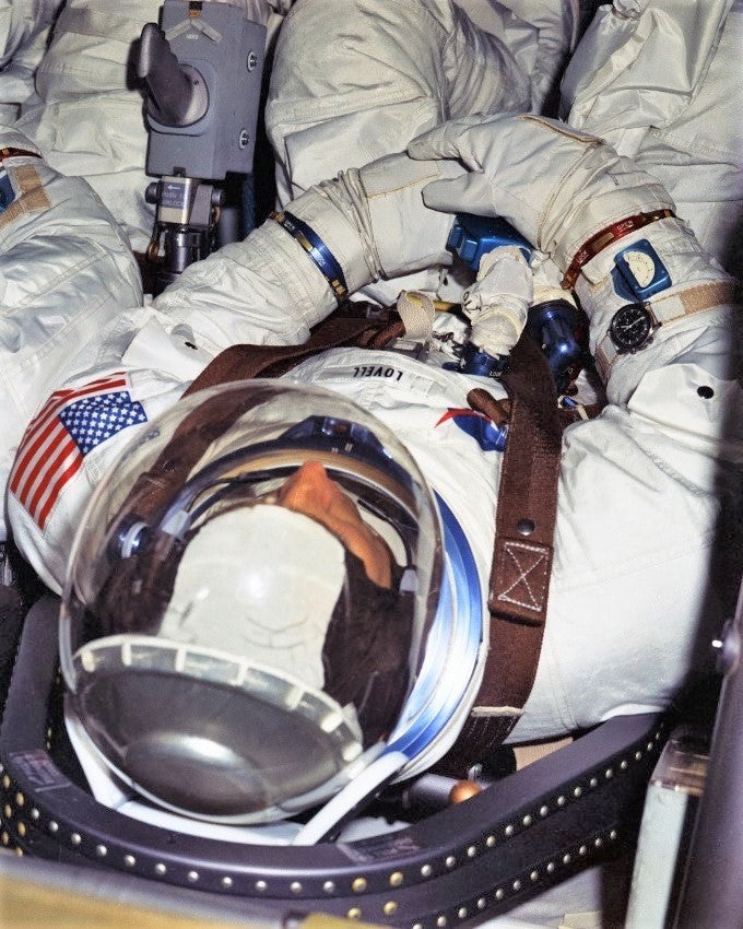 White NASA watchband (Lunar Training)