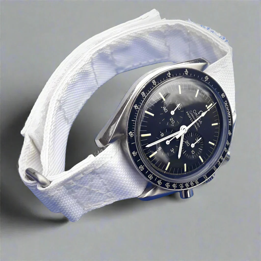 White NASA Watch Strap - Beta Cloth – Kizzi Precision Flightgear