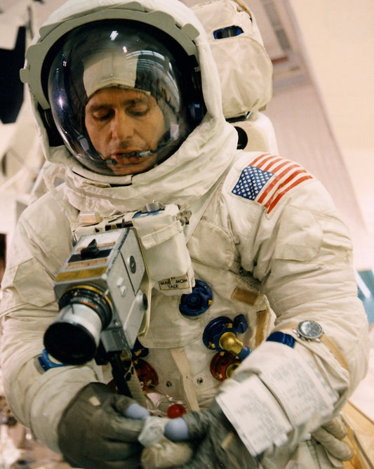 White NASA watchband (Short Lunar Training)