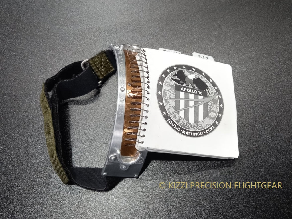 Apollo 16 EVA Cuff Checklist - Kizzi Precision Flightgear