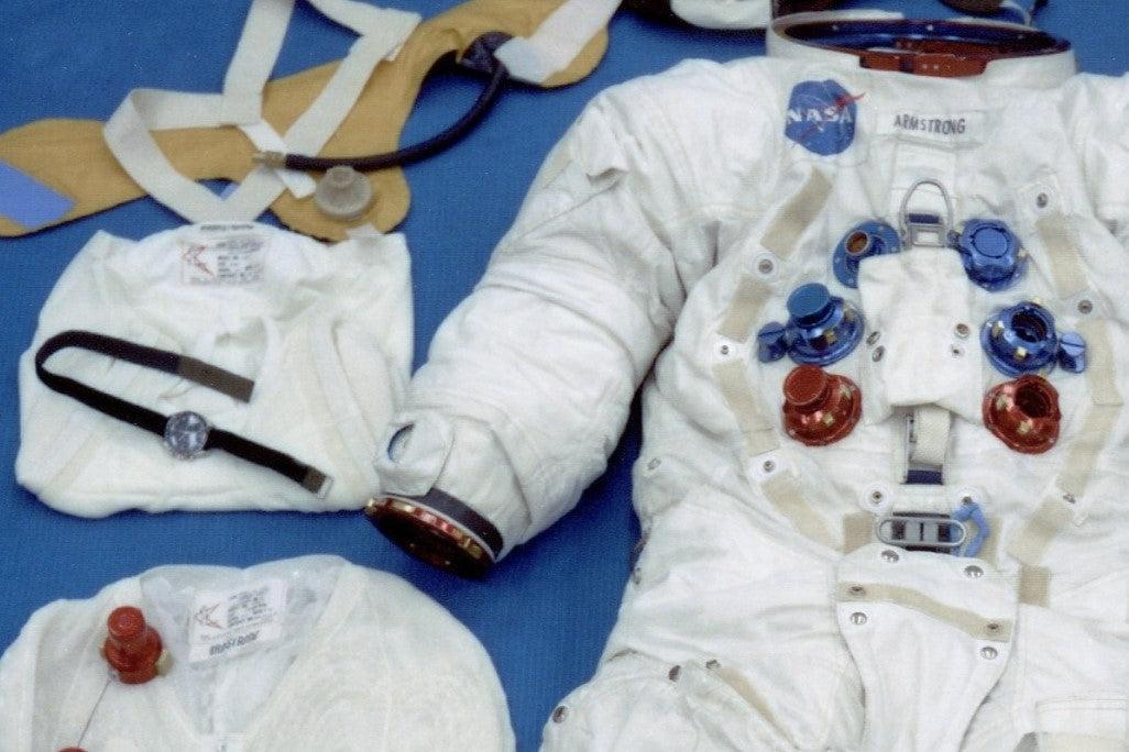 Replica Apollo 11 crew NASA watchband