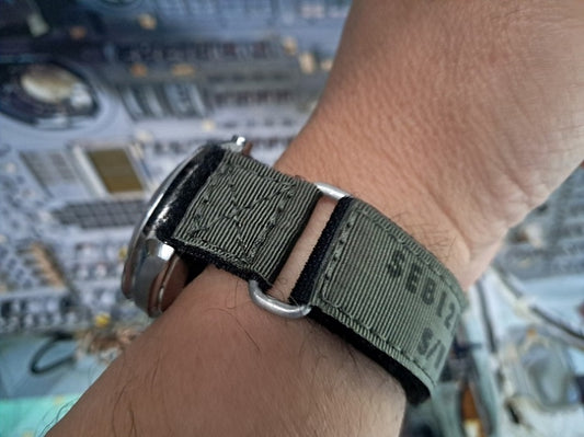 NASA watch strap 20mm OD-Gray