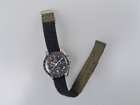 NASA watch strap 18mm OD-Green