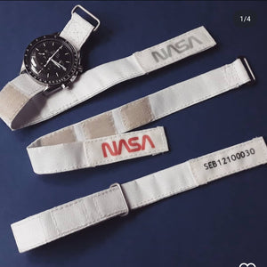 White NASA watchband (beta cloth style)