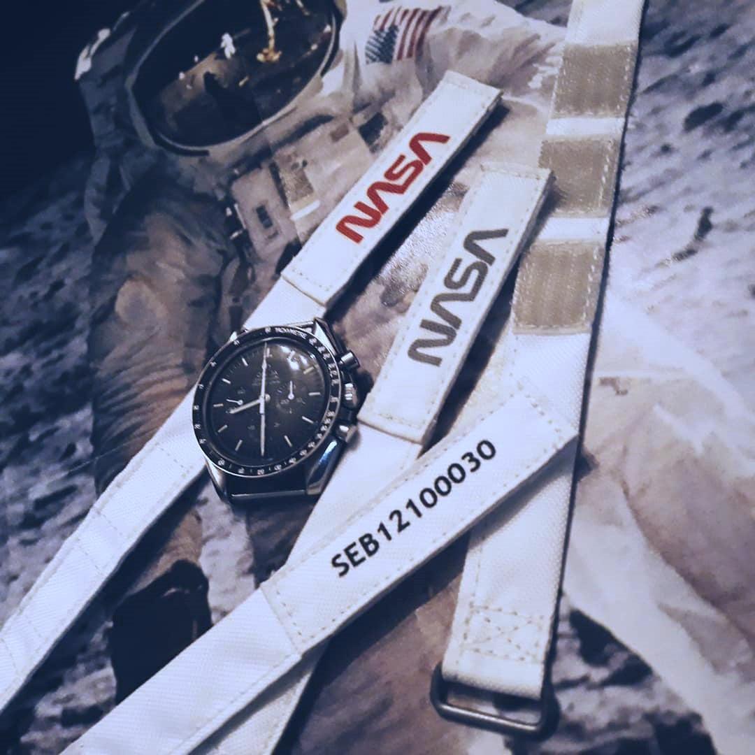 White NASA watchband (beta cloth style)