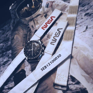 White NASA watchband (beta cloth style)