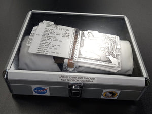 Apollo 12 LMP cuff checklist