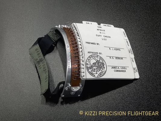 Apollo 13 EVA Cuff Checklist - Kizzi Precision Flightgear