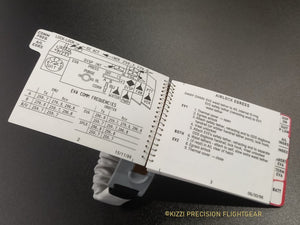 Space Shuttle EVA Cuff Checklist